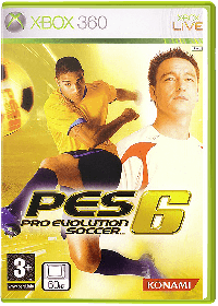 Pro Evolution Soccer 6 PAL Xbox 360 PAL box art